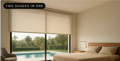 Dual shades — the suite